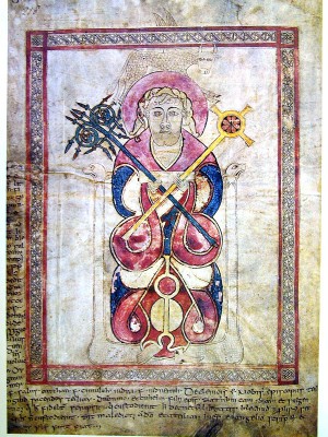 rosette on st chad gospel