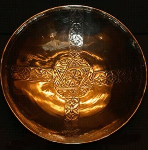 rosette on sutton hoo dish